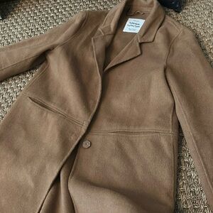 Zara Girls Outterwear Collection Wool Blend Pea Coat Size 11/12